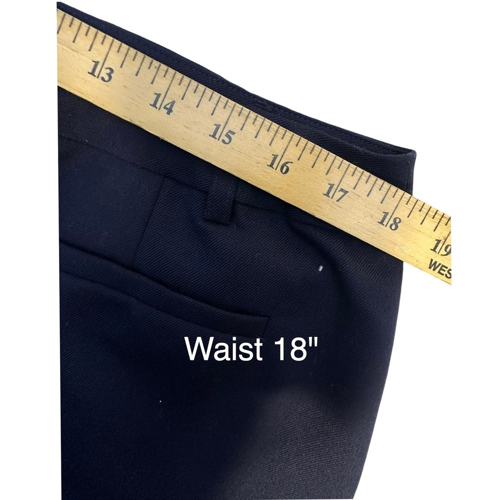 Pendleton Women Navy Blue Wool Blend Pencil Skirt Business Career Preppy Size 14 - Picture 12 of 14